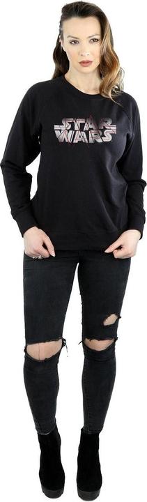 Immagine prodotto Star Wars The Last Jedi Spray Logo Felpa Donna (M)