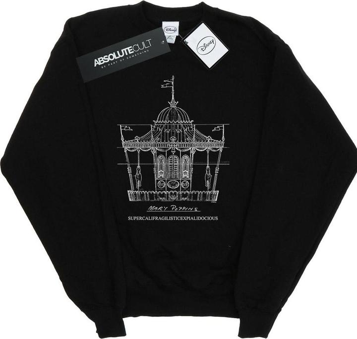 Produktbild Disney Mary Poppins Carousel Sketch Sweatshirt (XL)