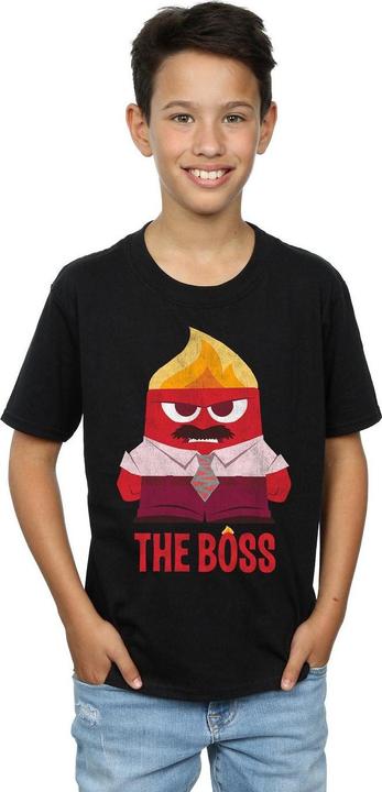 Immagine prodotto Disney Inside Out Anger The Boss Maglietta Ragazzi (116)
