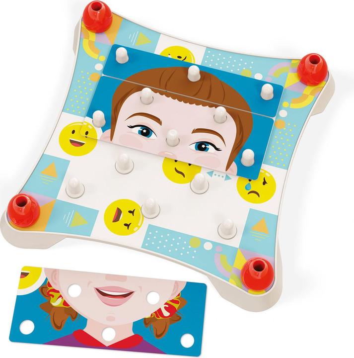 Actual product image Quercetti Make a face puzzle (36 pieces)
