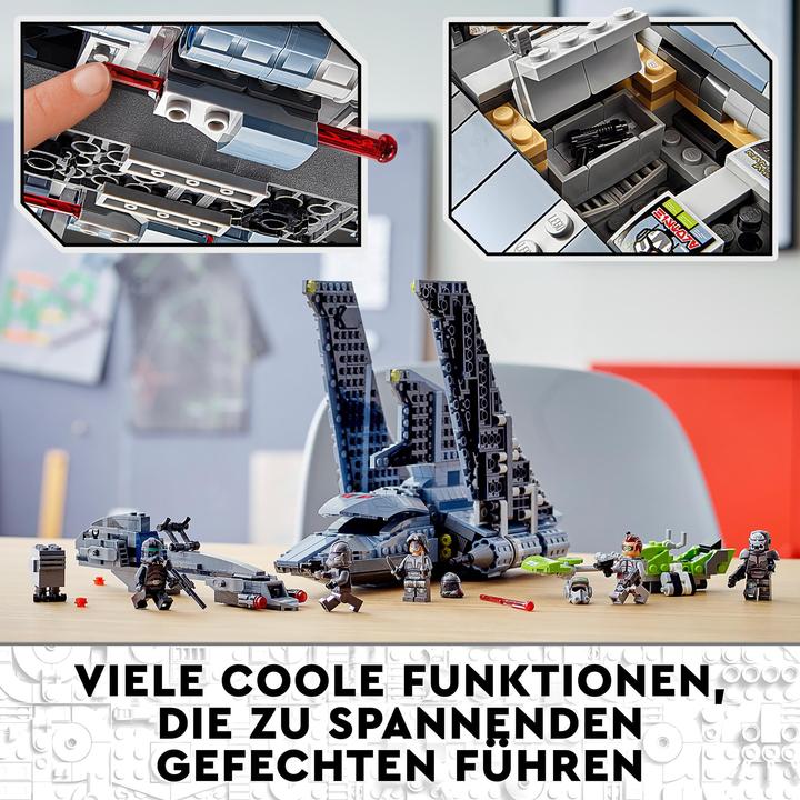 Produktbild LEGO Star Wars 75314 Das Bad Batch Attack Shuttle (75314, LEGO Star Wars)