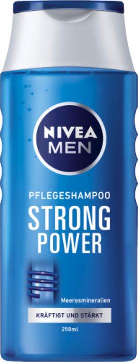 Nivea Men Shampoo a potenza forte pH-Optimal (250 ml, Shampoo liquido)