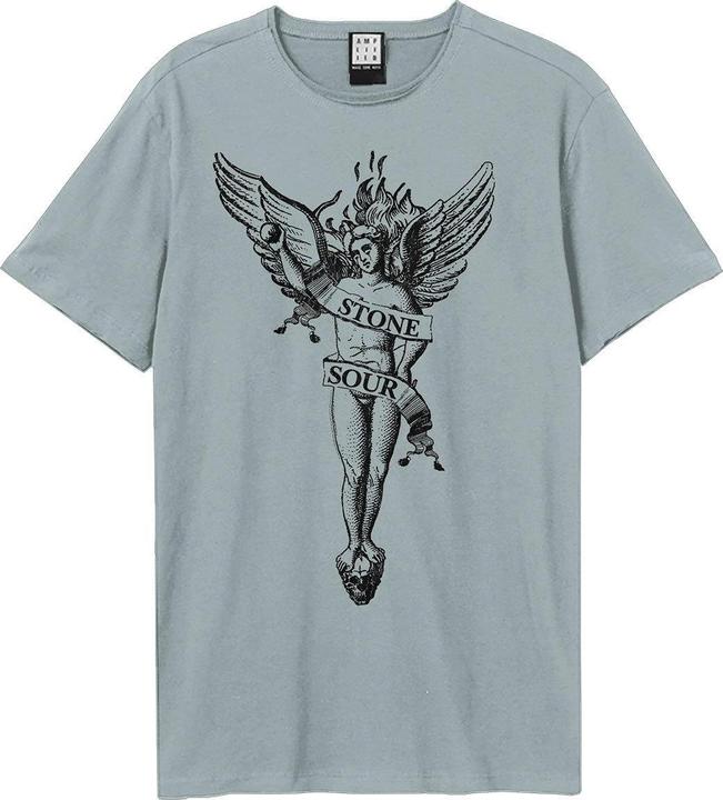 Actual product image Amplified Unisex Adult Angel Stone Sour T-Shirt (XXL)