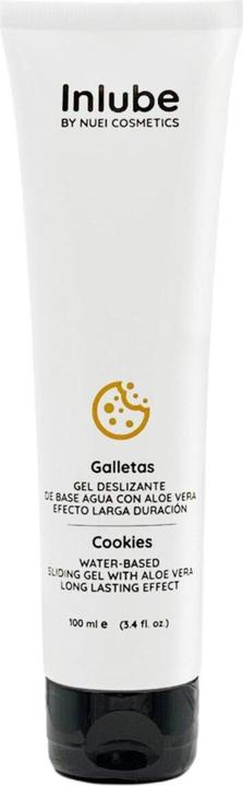 Actual product image Nuei INLUBE Cookies water based sliding gel (100 ml)