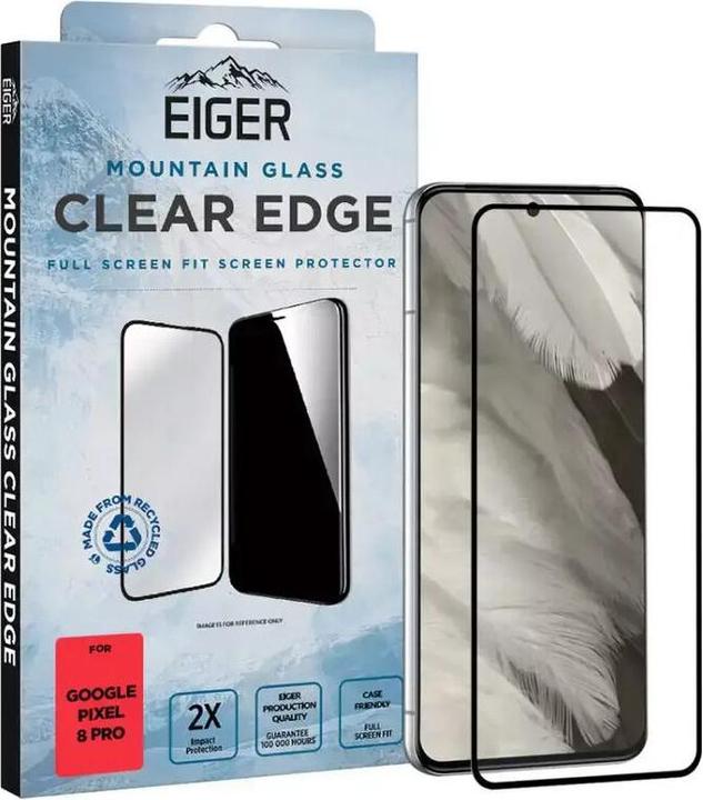 Image du produit Eiger Mountain Glass Clear Edge (1 pièce(s), Google Pixel 8 Pro)