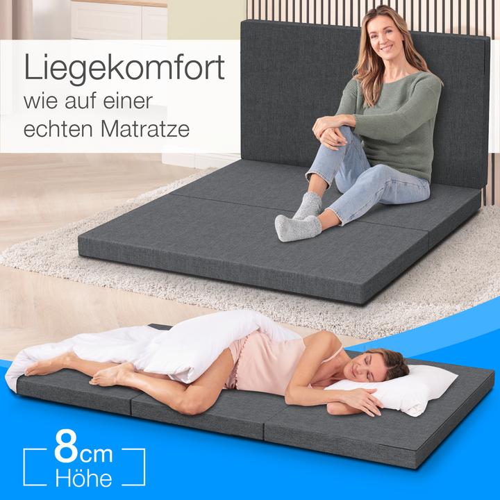 Immagine prodotto Bestschlaf Materasso per ospiti (120 x 200 cm, Nucleo di schiuma)