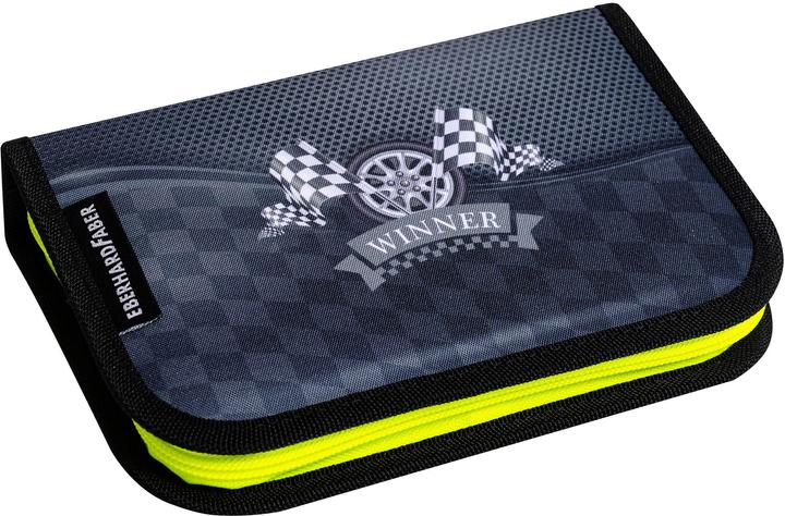 Actual product image EberhardFaber Racecar case 32 pieces, green