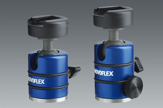 Actual product image Novoflex Panhead 19, ball head with hot shoe (Spherical head)