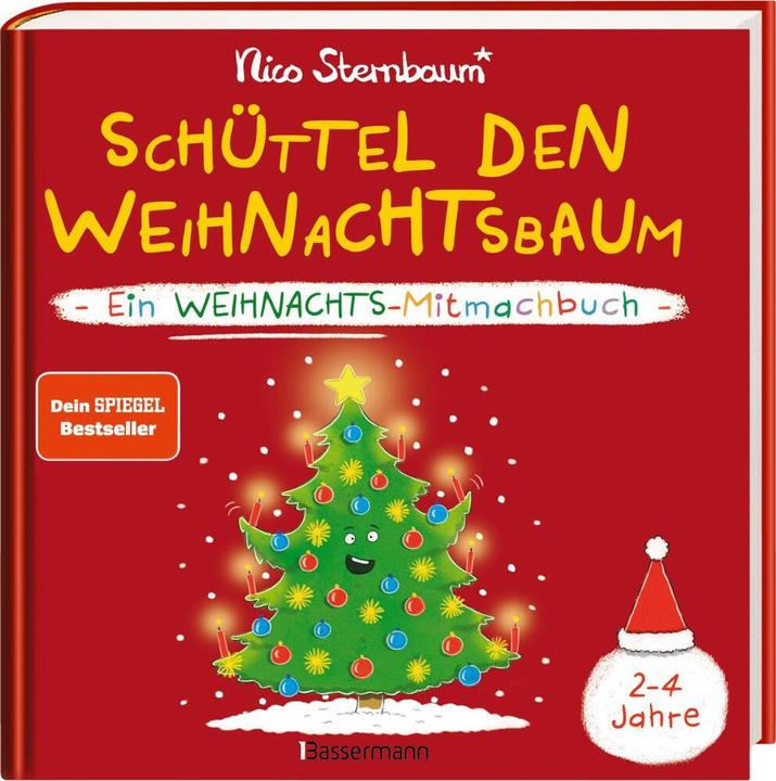 Image du produit Schüttel den Weihnachtsbaum. Ein Weihnachts-Mitmachbuch (Allemand, Nico Sternbaum, 2023)