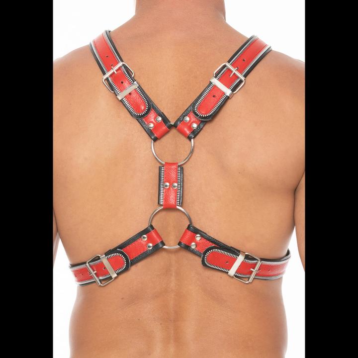 Produktbild Ouch! Z Series Scottish Harness/Red - S/M