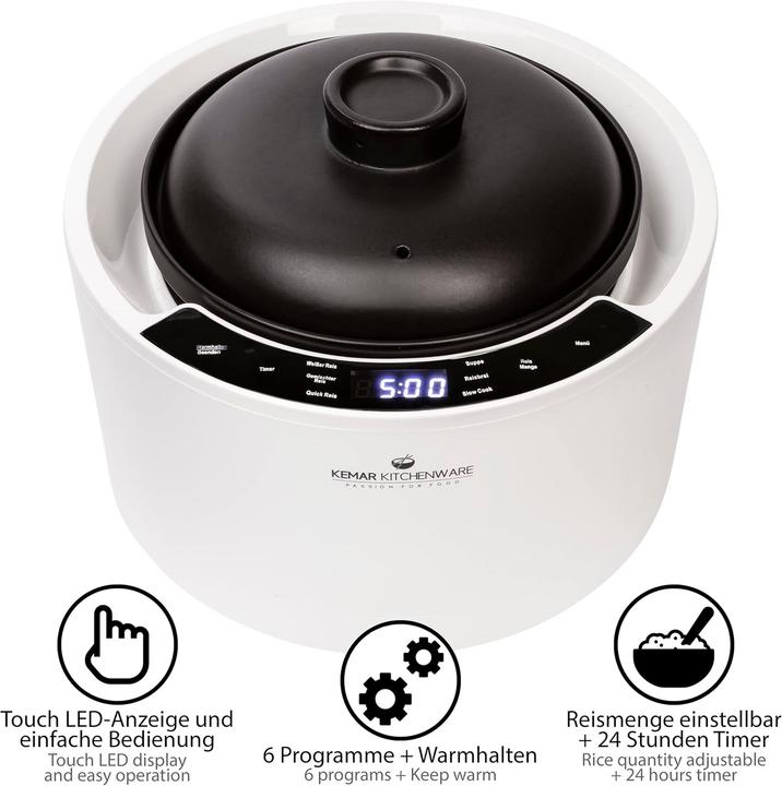 Actual product image KeMar Kitchenware KCC-280 Reiskocher