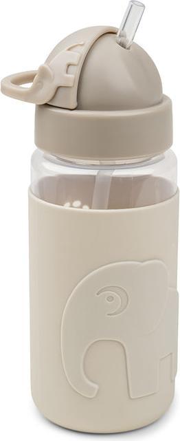Produktbild Done by Deer Easy-grip Trinkflasche mit Strohhalm Elphee Sand350 ml (0.35 l)