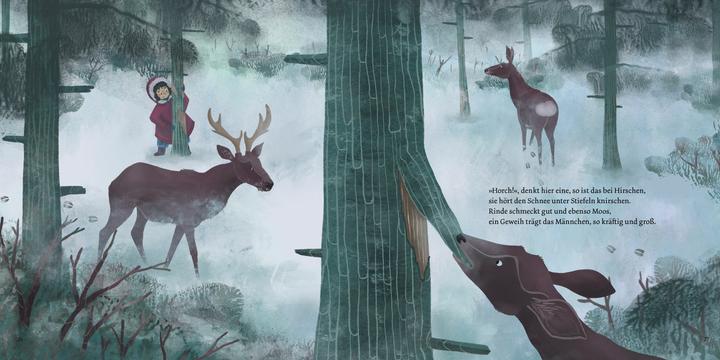 Produktbild Spuren im Schnee - Ein poetisches Winterabenteuer für Kinder ab 3 Jahren (Deutsch, Maike Harel, 2024)