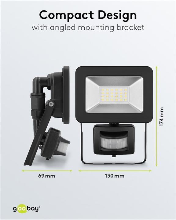 Immagine prodotto Goobay Faretto da esterno a LED (1706 lm, IP44)