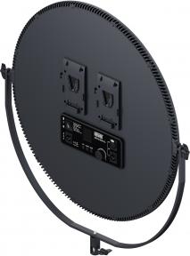 Actual product image Newell Air Artha Max XL LED lamp and BP-150 LCD V-mount battery set