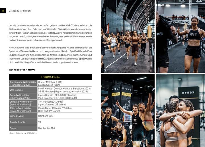 Actual product image Hyrox – das Fitnessrace für jeden (German, Hyrox, 2023)