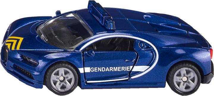 Actual product image Siku Bugatti Chiron Gendarmerie