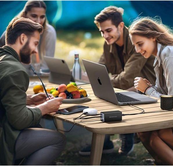 Image du produit Conceptronic Chargeur 4Port 200W,4xUSB-C,2x 3-in-1 USB-A sw (200 W)