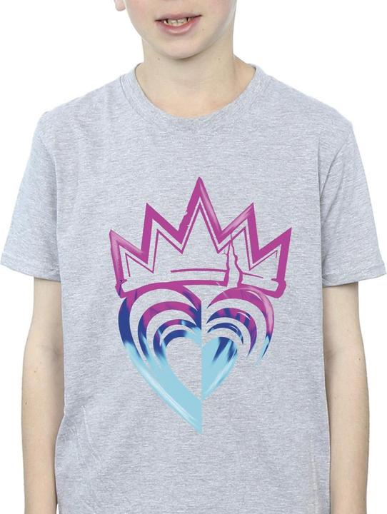 Actual product image Disney Boys Descendants Pink Crown T-Shirt (152, 158)