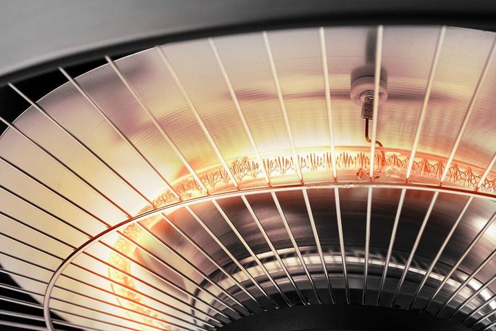 Actual product image Neo Tools Radiant (2000W ceiling heater, aluminum, with remote control, switch, halogen lamp heating eleme (2000 W)