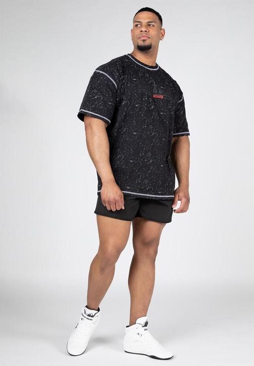 Immagine prodotto Gorilla Wear Maglietta Saginaw oversize - Nero Fuso (L)