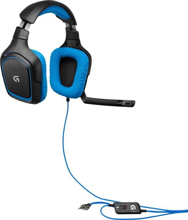 Immagine prodotto Logitech G G430 - cuffie da gioco con suono surround 7.1 (Cablato)