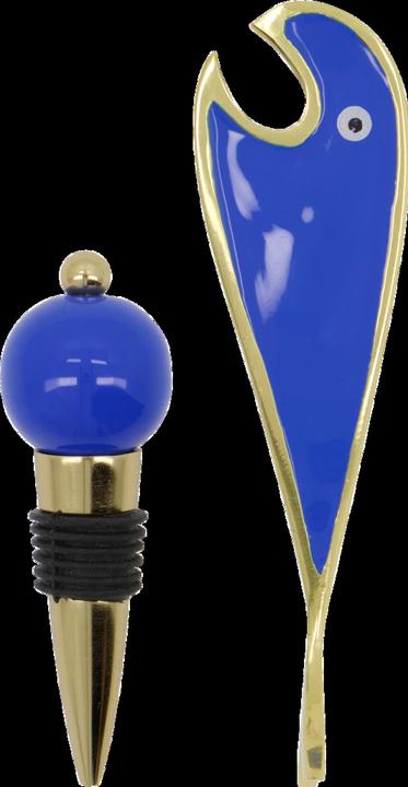 House Doctor Bar accessories, HDOpen, GoldenBlue