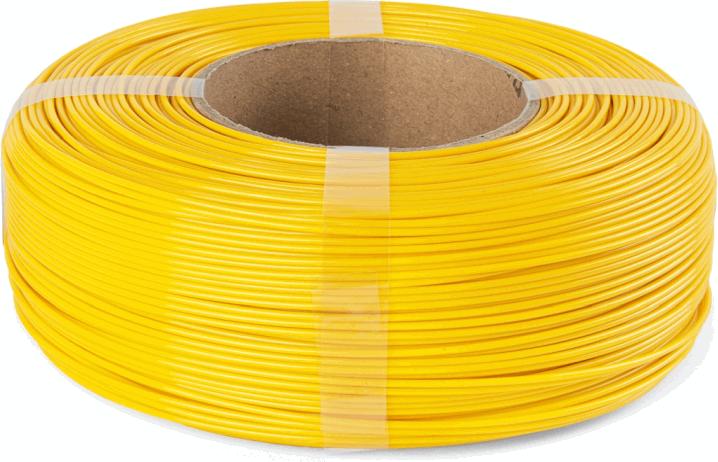 Actual product image The Filament ReFill PETG 1.75mm SORBET YELLOW 1kg (PETG, 1.75 mm, 1000 g, Yellow)