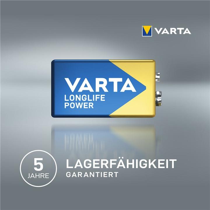 Image du produit Varta Longlife Power (1 pcs, 9V Block, 580 mAh)