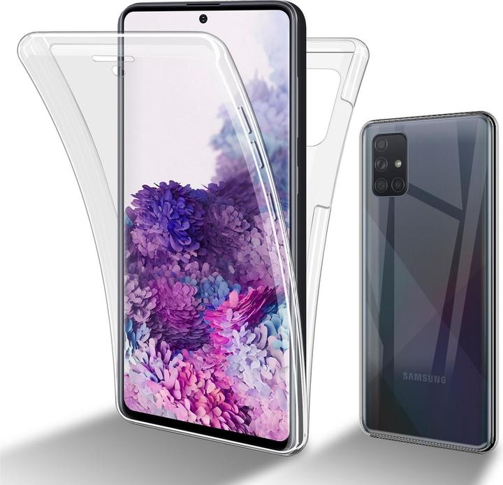 Actual product image Cadorabo TPU 360 Degree Case Cover (Samsung Galaxy A71)
