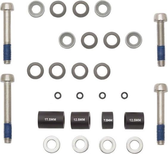 Actual product image Avid Post Spacer 20 S (Front 180/Rear 160) Includes Stainl