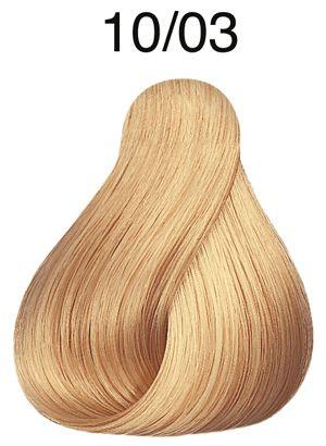Actual product image Wella Koleston Perfect Me+ (10/03 light-blonde natural-gold)