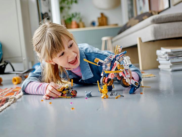 Image du produit LEGO Ninjago Le méca de Sora se transforme en vélo de course (71792). (71792, LEGO Ninjago)