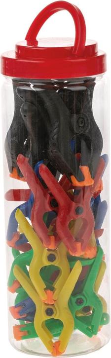 Produktbild BGS Mini-Leimzwingen-Satz ABS-Kunststoff 22-tlg. (35 mm)