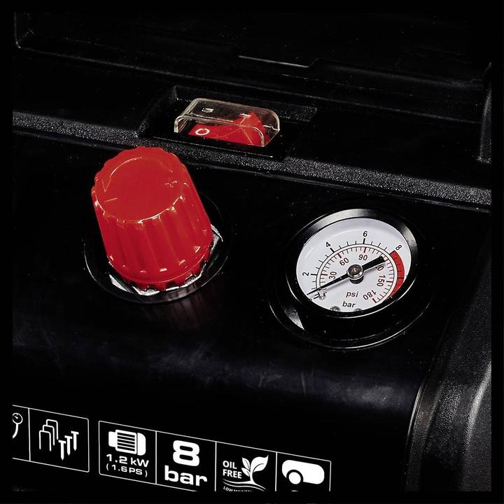 Immagine prodotto Einhell Compressore TC-AC 190/6/8 OF | 6 litri (8 bar, 6 l)