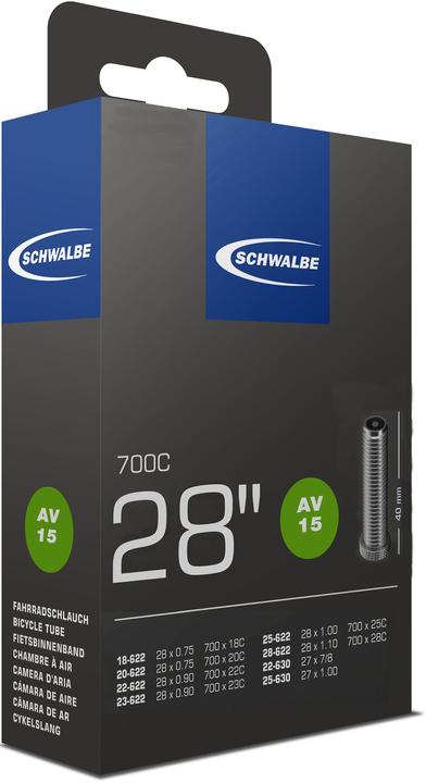 Image du produit Schwalbe AV 15 (Schrader (AV), 28", 40 mm)