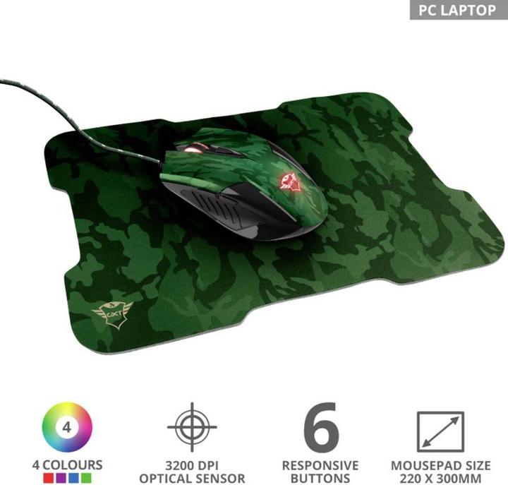 Actual product image Trust TRU22736 GXT 783 Gaming Bundle (Cable)
