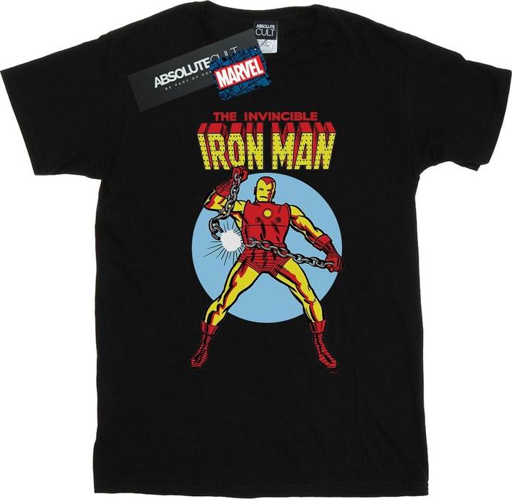 Actual product image Mens The Invincible Iron Man T-Shirt (M)