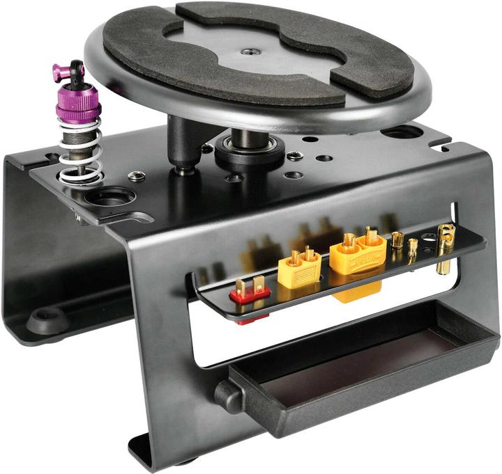 Immagine prodotto Robitronic Cavalletto di montaggio auto 1:8 grigio ruotabile e fissabile