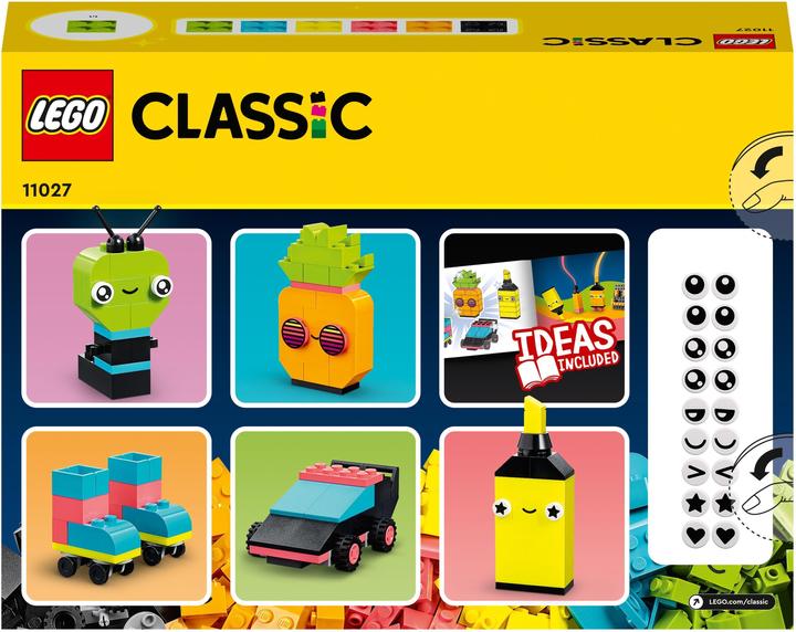 Immagine prodotto LEGO 11027 Set di costruzioni creative al neon (11027, LEGO Classic)