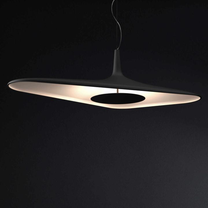 Actual product image Luceplan Soleil Noir pendant lamp (3800 lm)