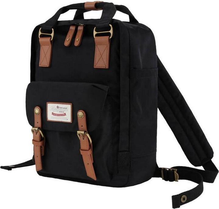 Actual product image Himawari 188L black and brown 14" laptop backpack (16 l)