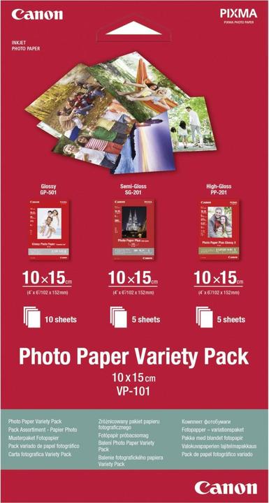 Actual product image Canon VP-101 (275 g/m², 10 x 15 cm, 20 x)
