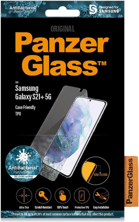 Productafbeelding PanzerGlass Geval Vriendelijk (1 Stuk, Samsung Galaxy S21+ 5G)