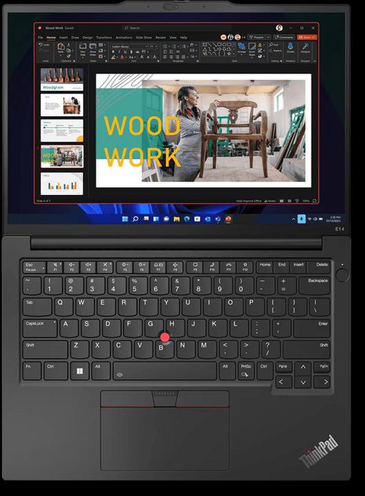Actual product image Lenovo ThinkPad E14 Gen 5 (14", Intel Core i7-13700H, 16 GB, 1000 GB, CH)
