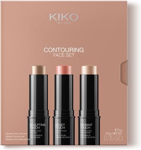 KIKO Milano Contouring Face Set 01 (Beige, Highlighter, 30 g)