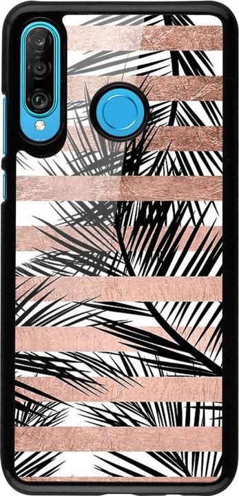 Image du produit PhoneLook Coque Palm trees gold stripes (Huawei P30 Lite)