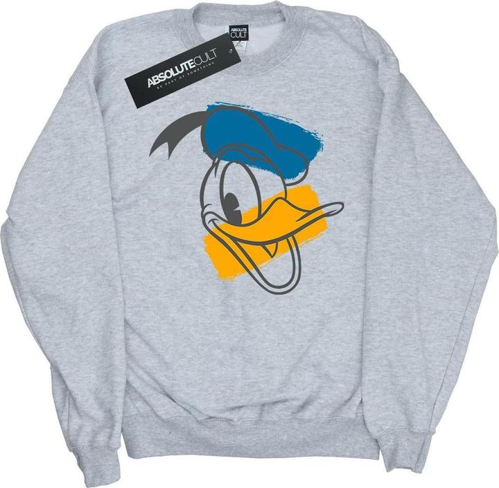 Actual product image Disney Boys Donald Duck Head Sweatshirt (140, 146)