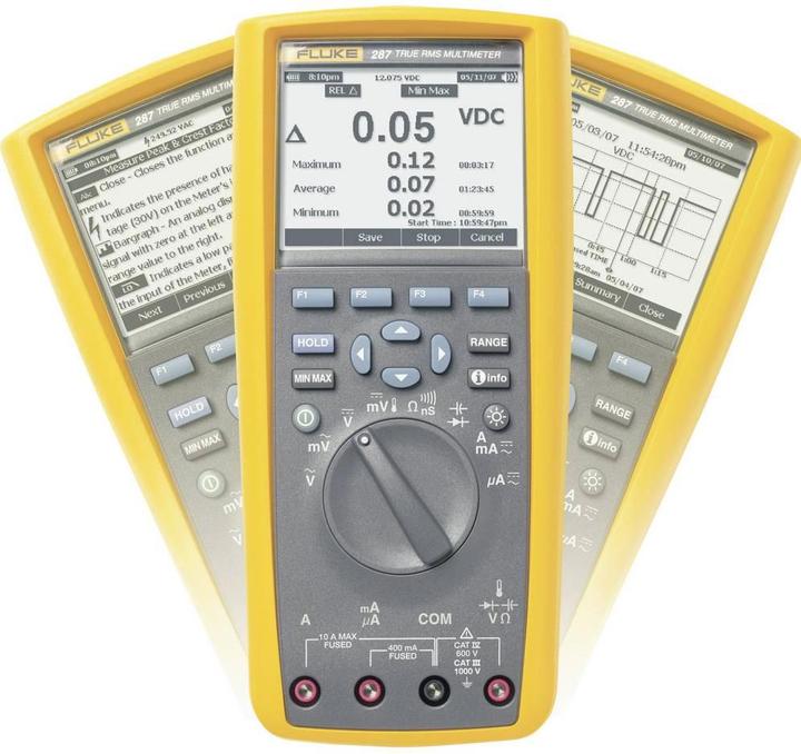 Produktbild Fluke Hand-Multimeter digital 287/EU (CAT III 1000V, CAT IV 600V)