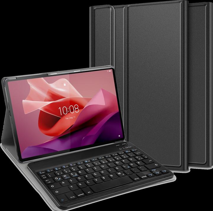 Produktbild Cazy Tastatur Hülle Kompatibel mit Lenovo Tab P12 - Schutz Etui mit magnetisch Abnehmbarer Tastatur - (DE)